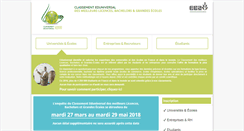 Desktop Screenshot of classementpostbacprepa.smbg.fr